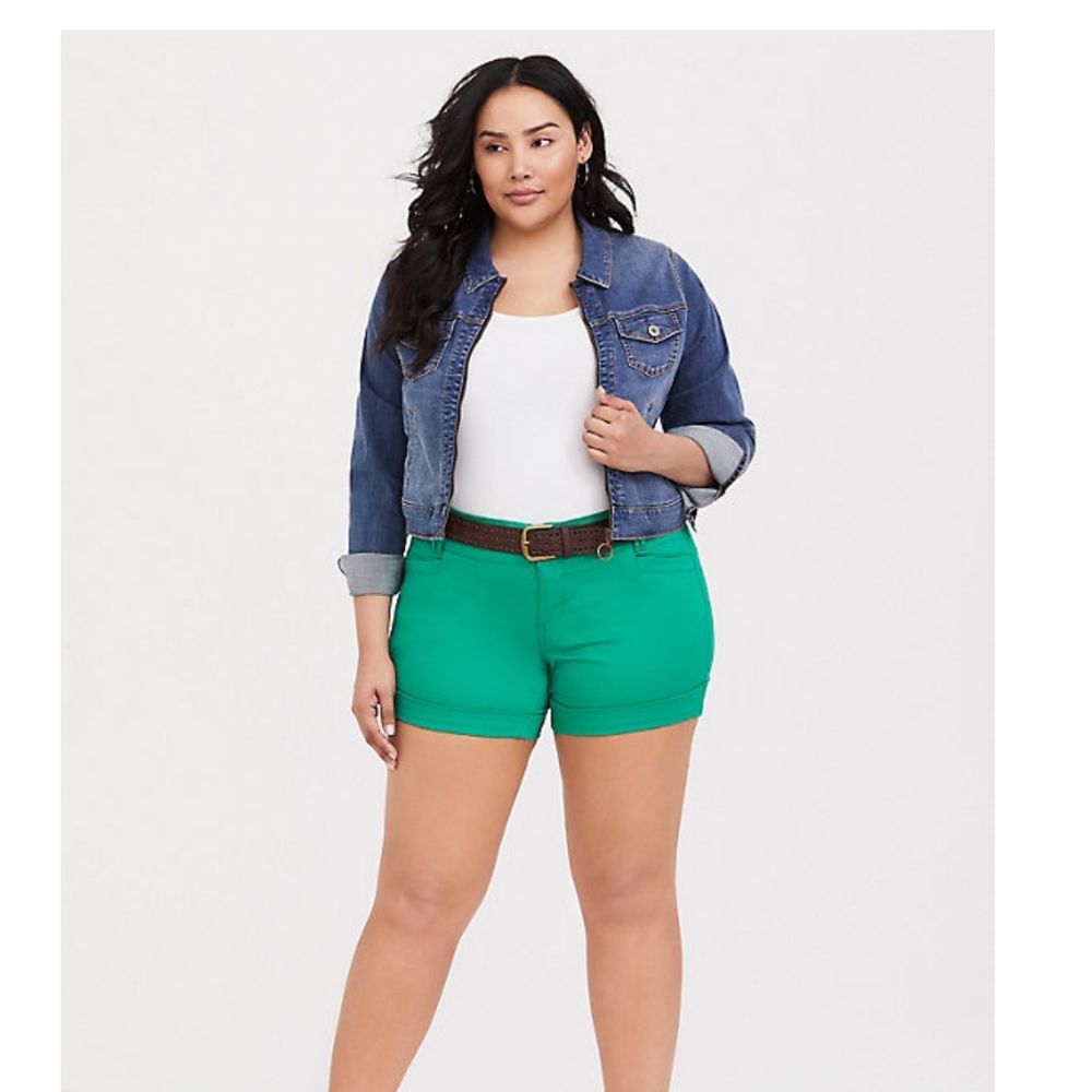 TORRID SATEEN SHORT